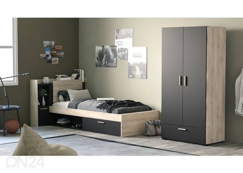 Voodi Life 90x190/200 cm suurendatud