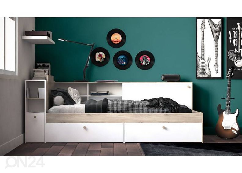 Voodi Life Function 90x190/200 cm suurendatud