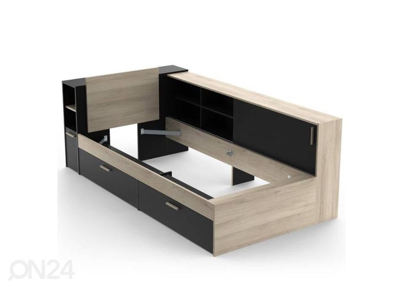 Voodi Life Function 90x190/200 cm suurendatud