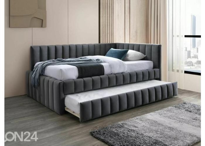 Voodi lisavoodiga Alfie 120x200 cm suurendatud