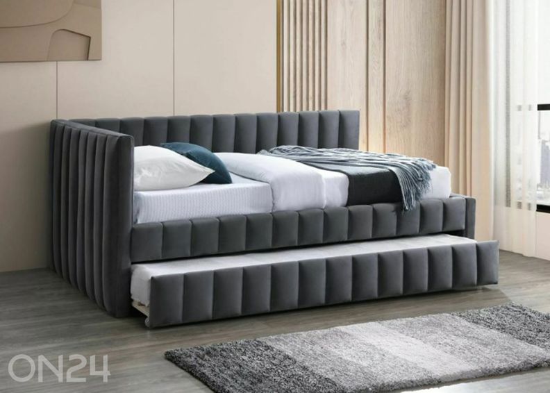 Voodi lisavoodiga Alfie 120x200 cm suurendatud