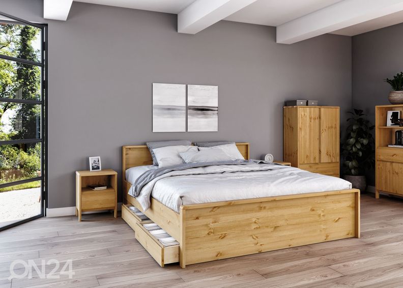 Voodi Liva 180x200 cm suurendatud