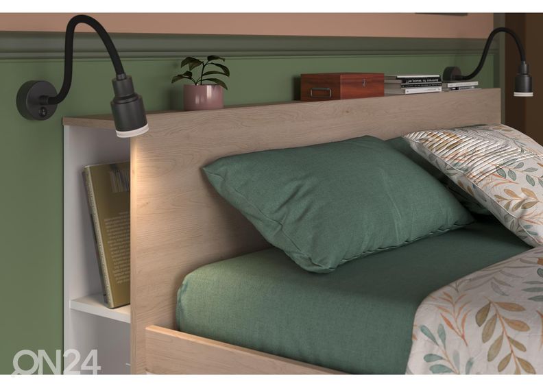 Voodi Lodge 140x190 cm suurendatud