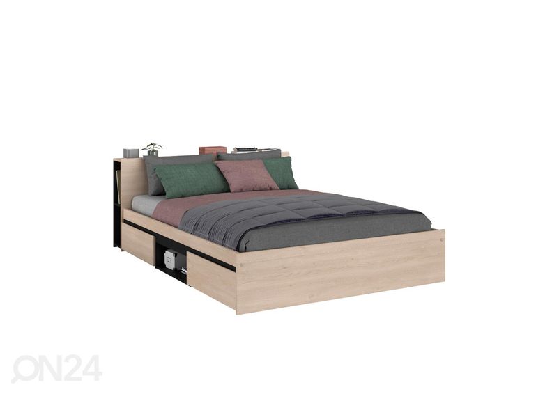 Voodi Lodge 140x190 cm suurendatud