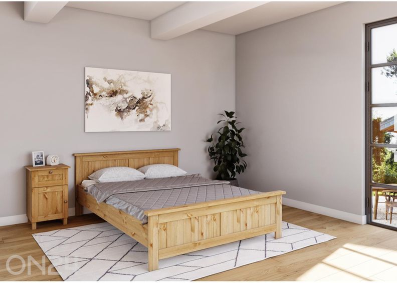 Voodi Lote 140x200 cm suurendatud