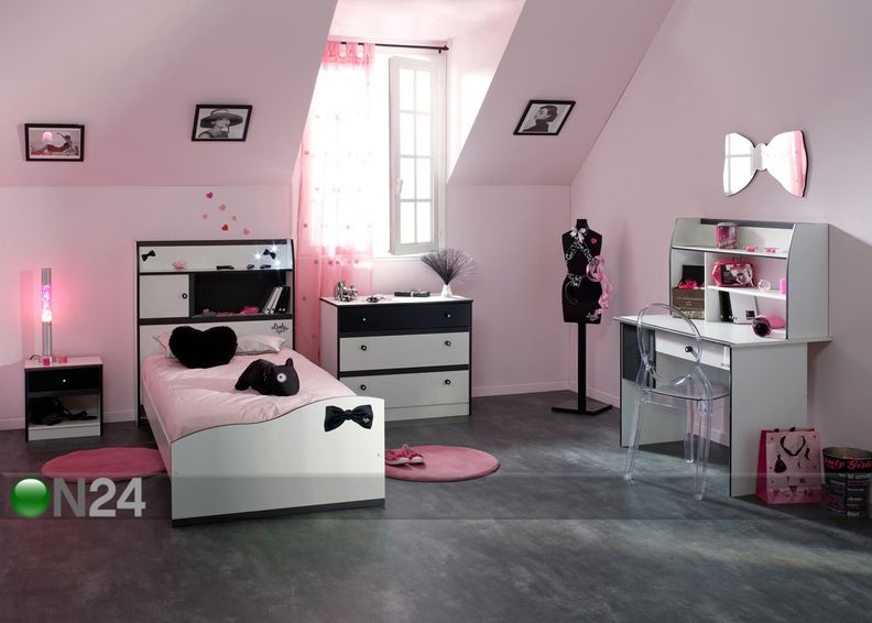 Voodi Lovely Light 90x200 cm suurendatud