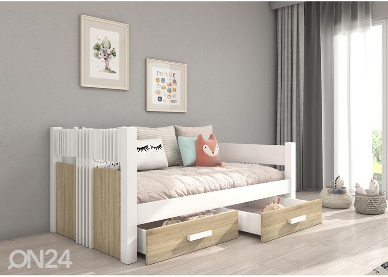 Voodi madratsiga Topeka I 80x180 cm suurendatud