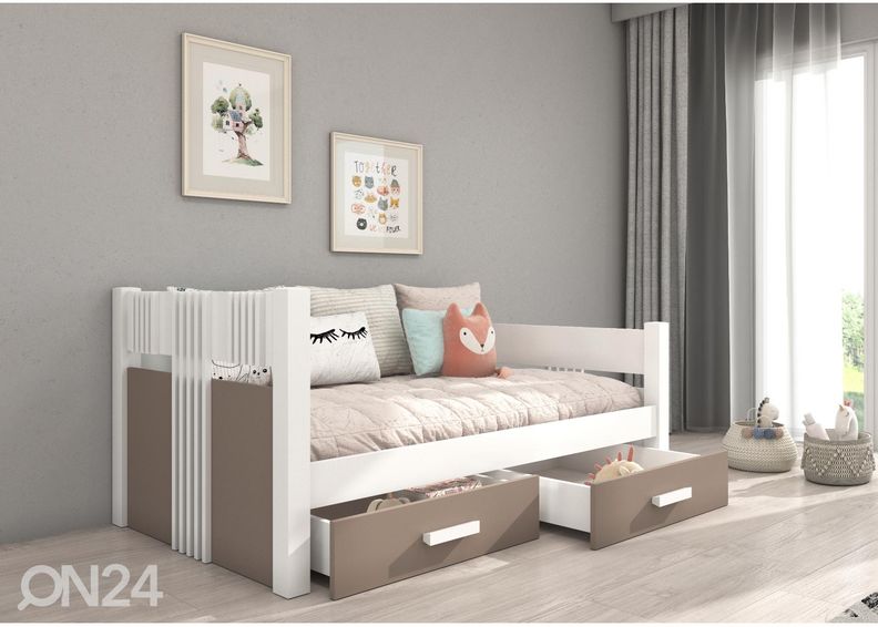 Voodi madratsiga Topeka I 80x180 cm suurendatud