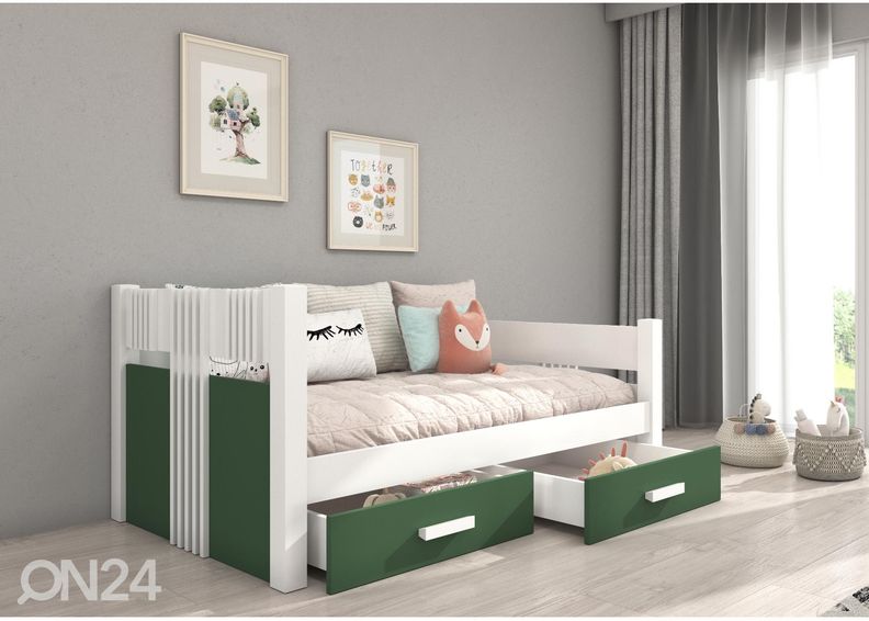 Voodi madratsiga Topeka I 80x180 cm suurendatud