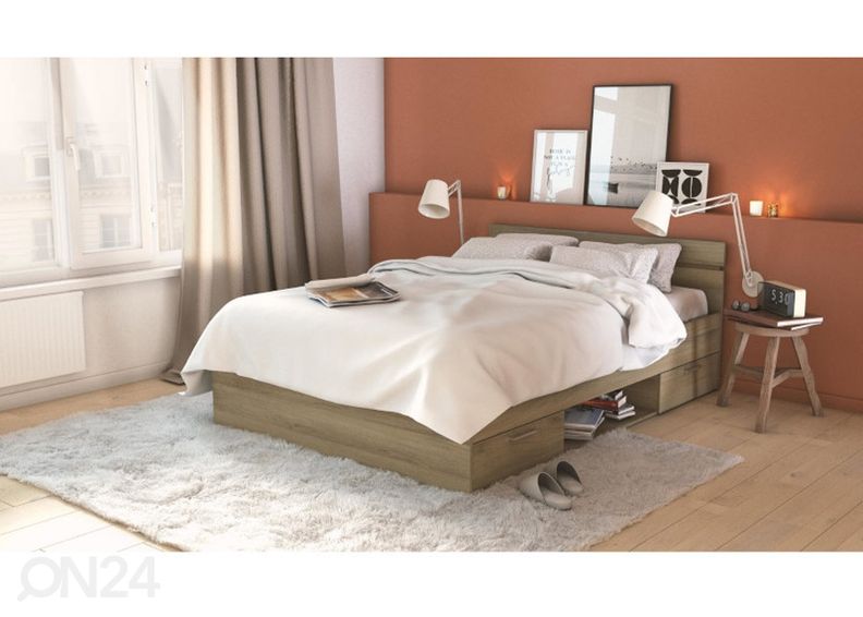 Voodi Michigan 140x200 cm suurendatud