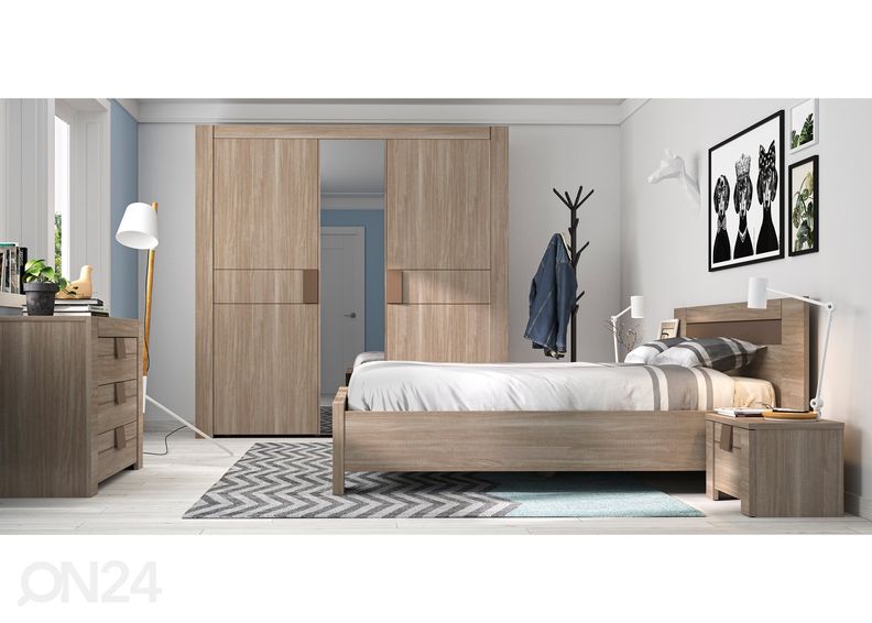 Voodi Moka 160x200 cm suurendatud