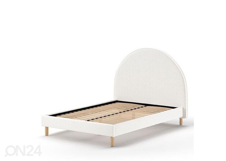 Voodi Moon 140x200 cm, buklee suurendatud