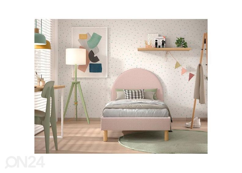 Voodi Moon 90x200 cm, buklee suurendatud