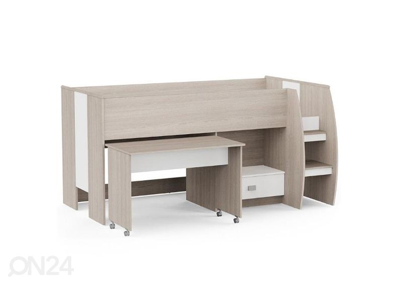 Voodi Nano Combi 90x200 cm suurendatud