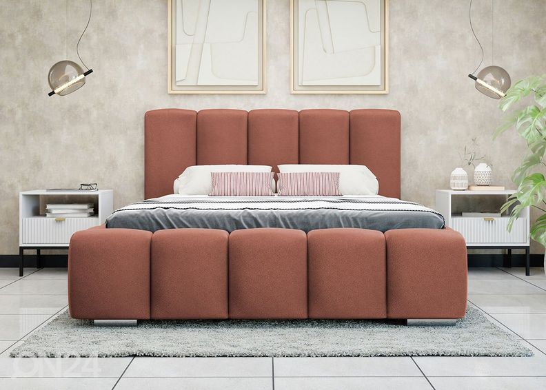 Voodi pesukastiga Wizko 160x200 cm suurendatud