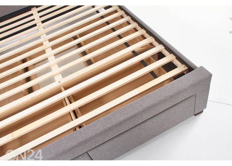 Voodi sahtlitega 160x200 cm suurendatud