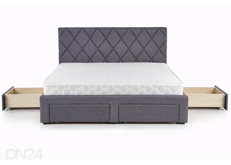 Voodi sahtlitega 160x200 cm suurendatud