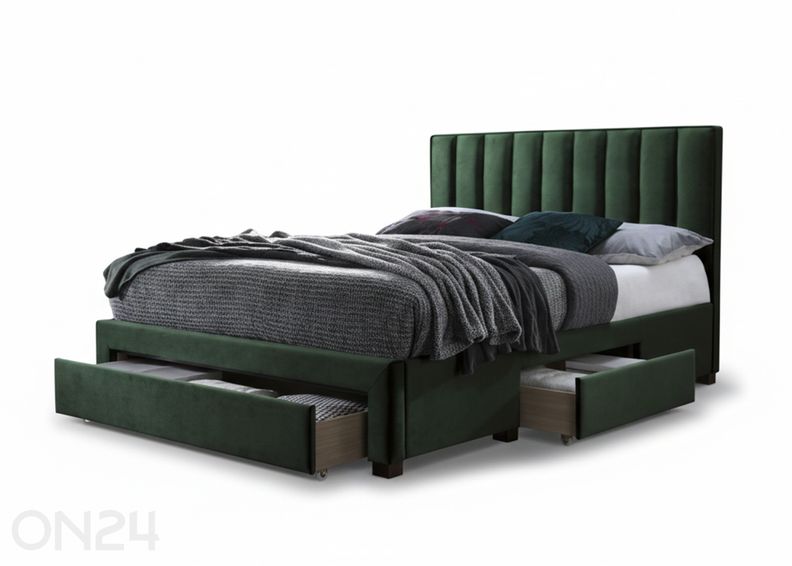 Voodi sahtlitega 160x200 cm suurendatud