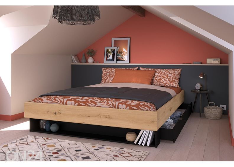 Voodi Stamp 160x200 cm suurendatud