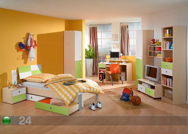 Voodi Sunny 90x200 cm suurendatud