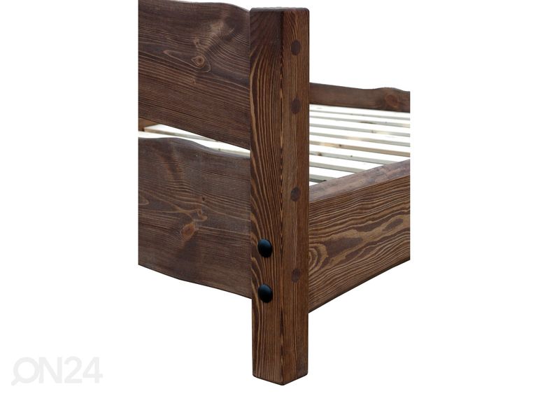 Voodi täispuidust 200x200 cm suurendatud