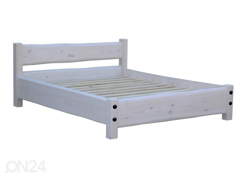 Voodi täispuidust 80x200 cm suurendatud