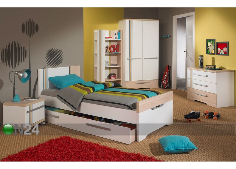 Voodi Titouan 90x200 cm suurendatud