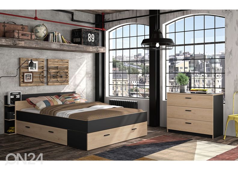 Voodi Tonight 140x190 cm suurendatud