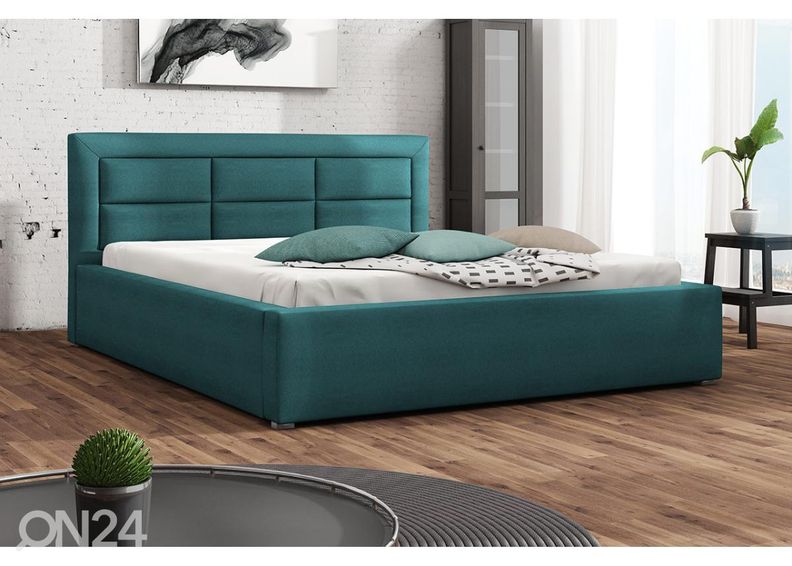 Voodi ülestõstetava voodipõhjaga 120x200 cm suurendatud