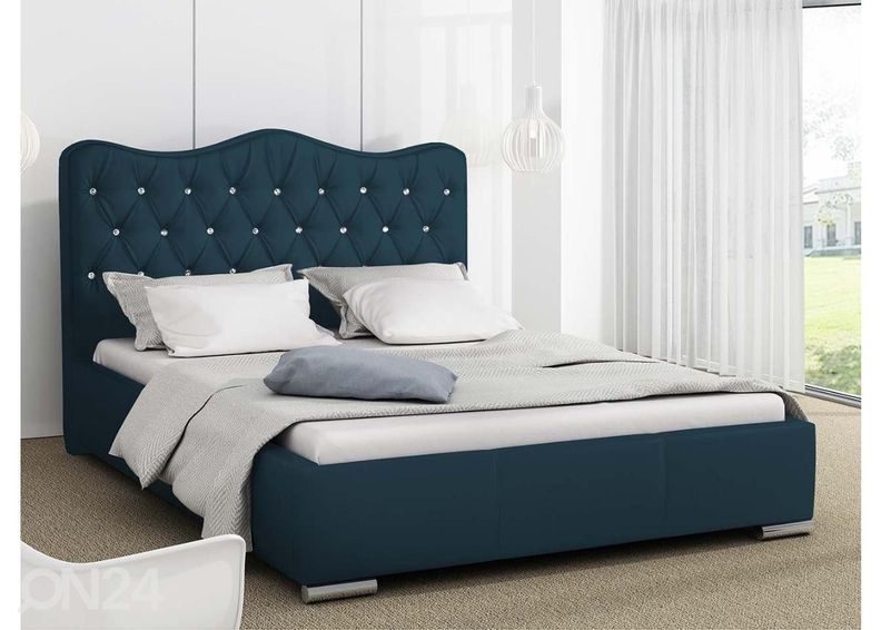 Voodi ülestõstetava voodipõhjaga 140x200 cm suurendatud