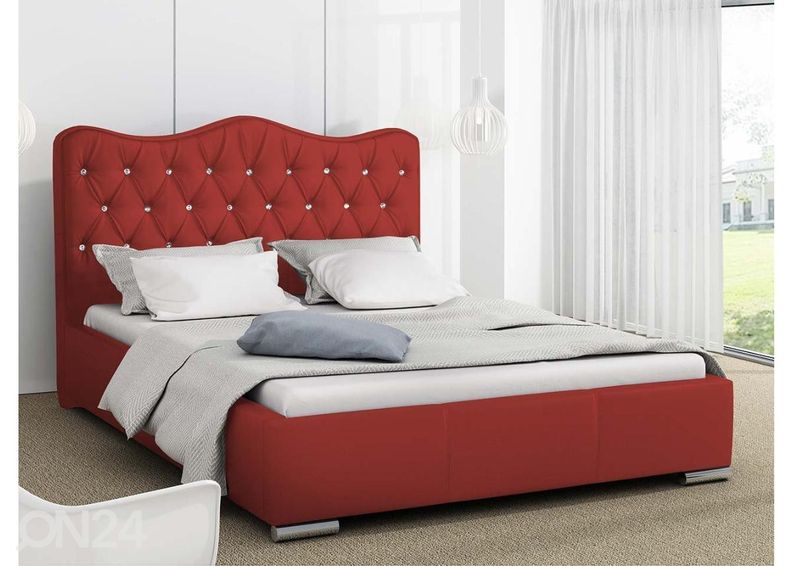 Voodi ülestõstetava voodipõhjaga 140x200 cm suurendatud