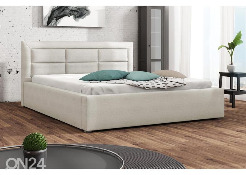 Voodi ülestõstetava voodipõhjaga 140x200 cm suurendatud