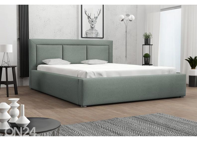 Voodi ülestõstetava voodipõhjaga 140x200 cm suurendatud
