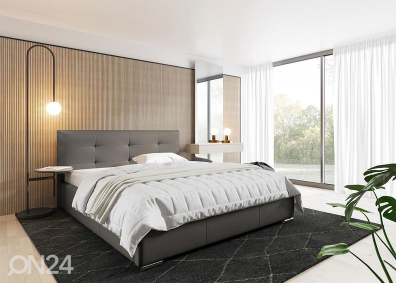 Voodi ülestõstetava voodipõhjaga 140x200 cm suurendatud