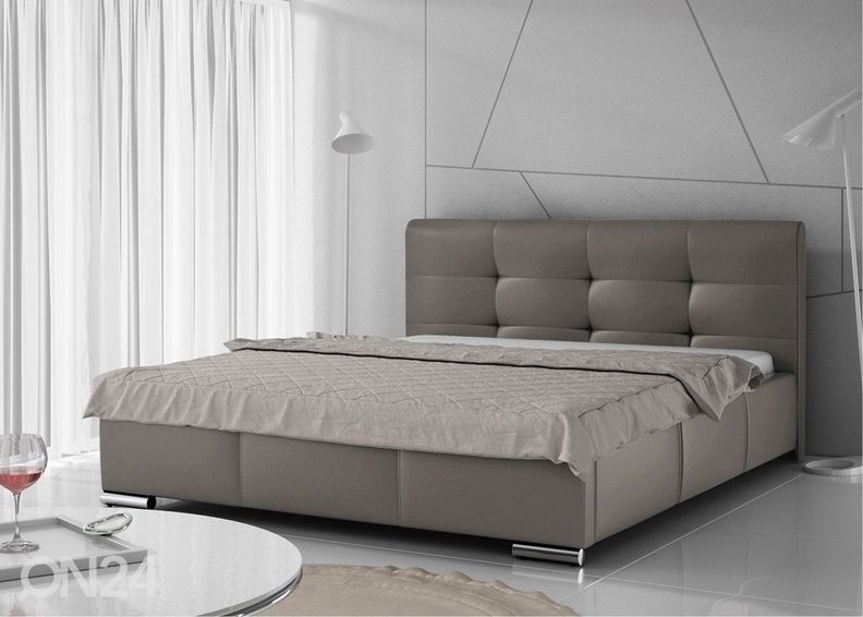 Voodi ülestõstetava voodipõhjaga 140x200 cm suurendatud