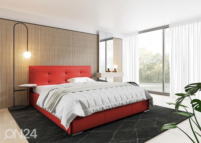 Voodi ülestõstetava voodipõhjaga 140x200 cm suurendatud