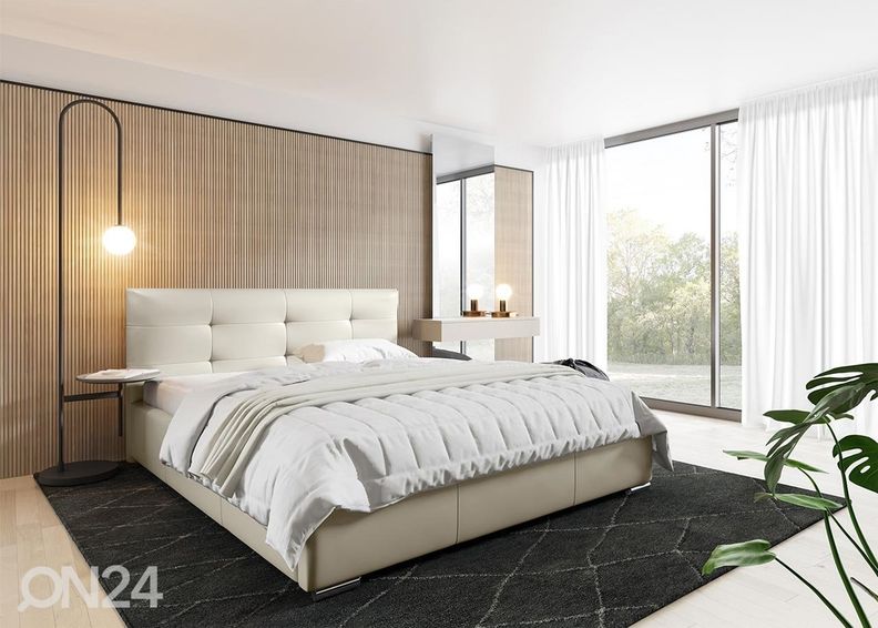 Voodi ülestõstetava voodipõhjaga 140x200 cm suurendatud