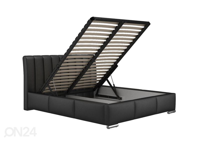 Voodi ülestõstetava voodipõhjaga 140x200 cm suurendatud