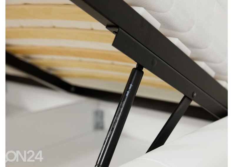 Voodi ülestõstetava voodipõhjaga 140x200 cm suurendatud