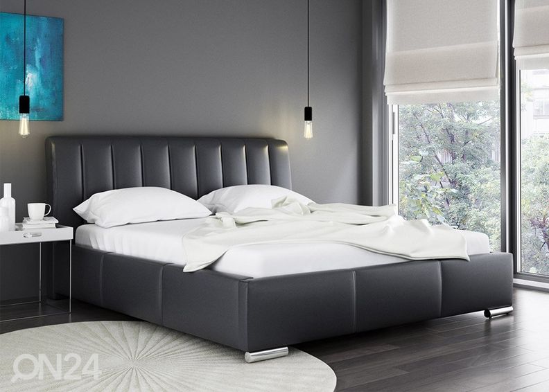 Voodi ülestõstetava voodipõhjaga 160x200 cm suurendatud