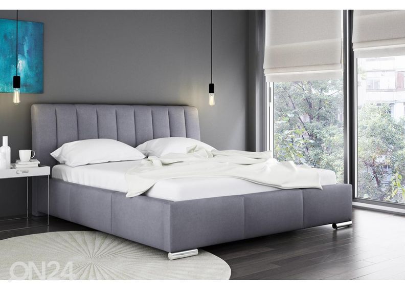 Voodi ülestõstetava voodipõhjaga 160x200 cm suurendatud