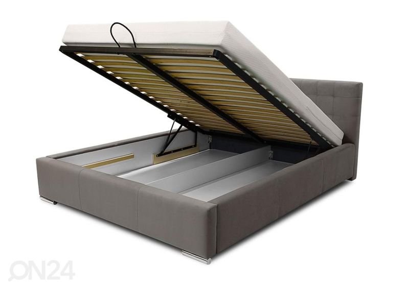 Voodi ülestõstetava voodipõhjaga 180x200 cm suurendatud