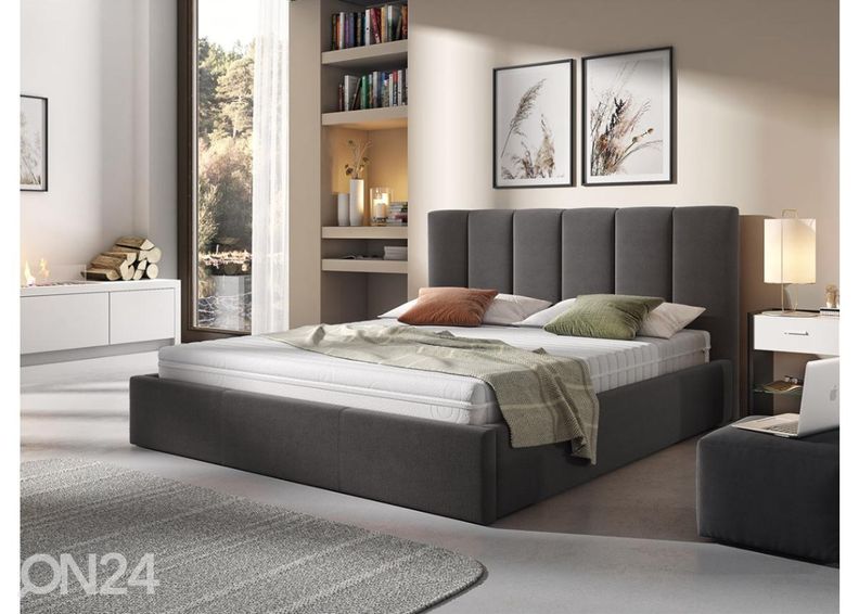 Voodi ülestõstetava voodipõhjaga 180x200 cm suurendatud