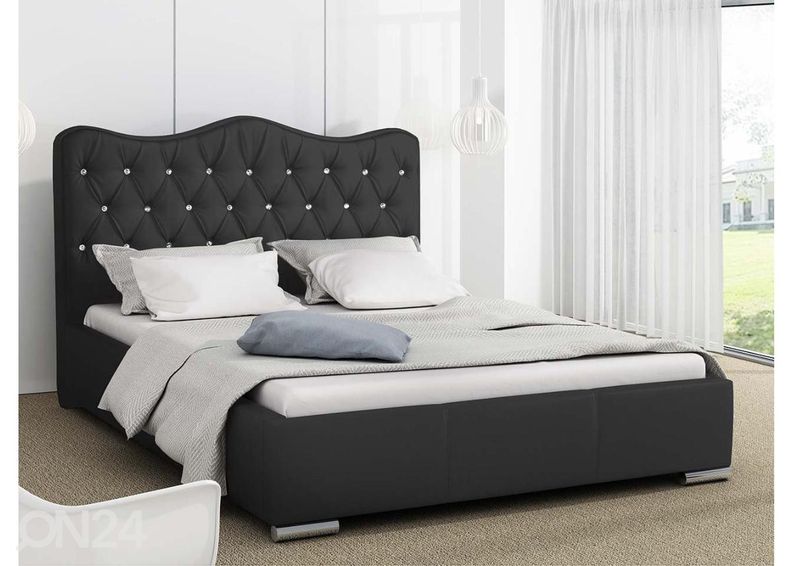 Voodi ülestõstetava voodipõhjaga 180x200 cm suurendatud