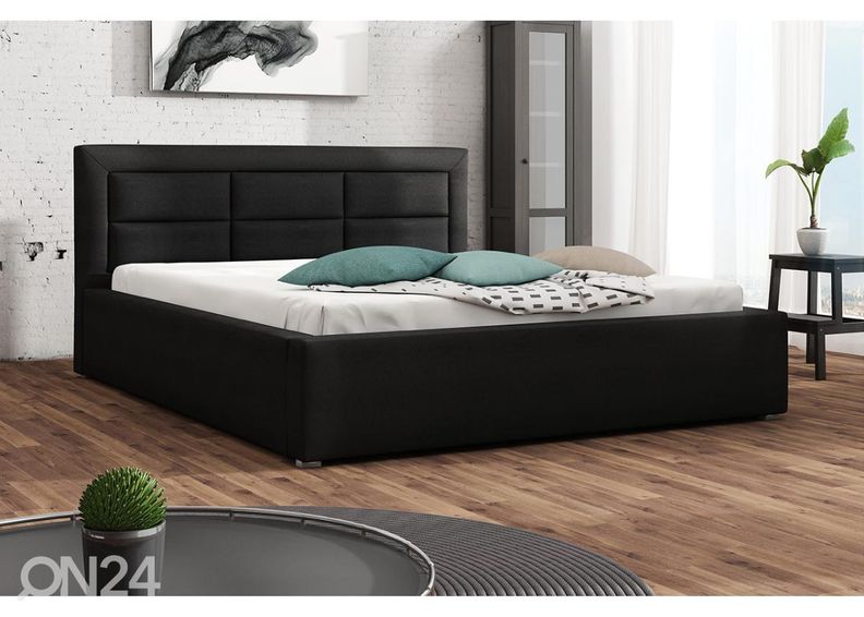 Voodi ülestõstetava voodipõhjaga 200x200 cm suurendatud