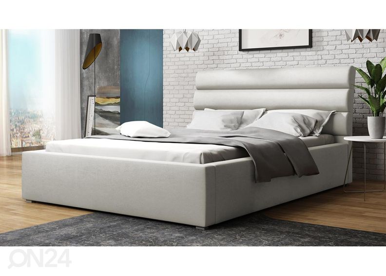 Voodi ülestõstetava voodipõhjaga Cordoba 160x200 cm suurendatud