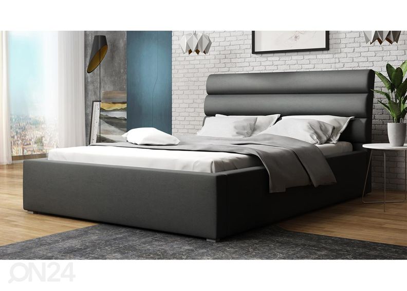 Voodi ülestõstetava voodipõhjaga Cordoba 160x200 cm suurendatud