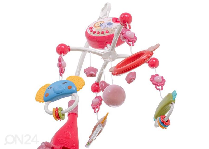 Voodikarusell koos täheprojektori ja muusikaga suurendatud