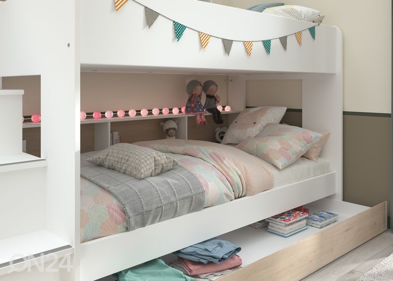 Voodikast Bibliobed suurendatud