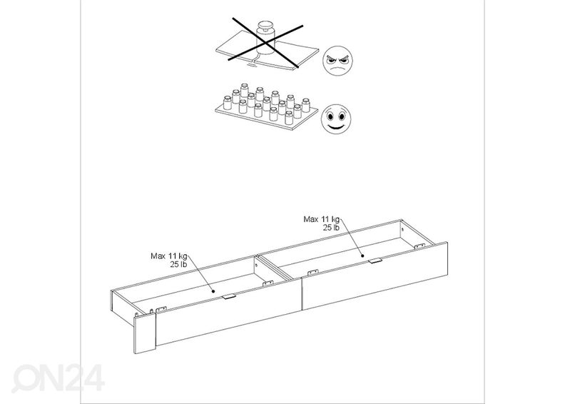 Voodikast Bridge suurendatud